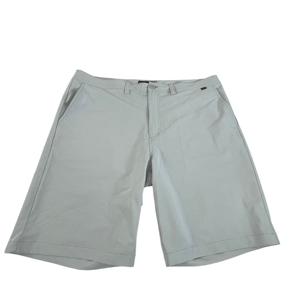 Travis Mathew Performance Shorts 40 Mens Pockets Stiped Golf